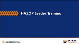 HAZOP Leader Training | Lead Hazard and Operability Studies with Confidence