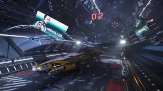 Elite Dangerous - High tech docking bay ambience