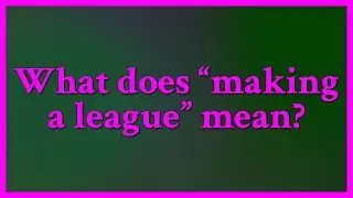 A league is a unit of distance, having many definitions. In the time of Christopher Columbus, the...