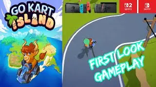 Go Kart Island &ndash; Nintendo Switch / Nintendo Switch 2 Gameplay
