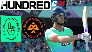 JASON ROY CENTURY?! Cricket 24 [The Hundred 2024 Game 7]