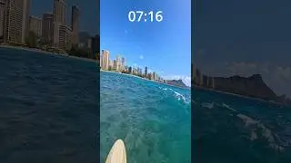 50 Second Ride on Da Foamie | Oahu, Hawaii
