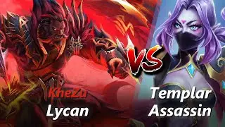 KheZu offlane Lycan vs Templar Assassin/Disruptor | First 10 minutes