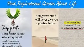 Quotes to Inspire Success & Happiness || Real Life Quotes || Positive Attitude Quotes 