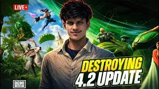 BGMI NEW 4.2 UPDATE RUSH GAMEPLAY #bgmi #shorts #gameplay #shortslivestreaming