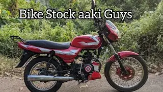 Bike stock aakki Guyis | Bajaj ct 100 modifiecation removing Malayalam