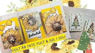 ATC UTMANING JULI GULT ÄR INTE FULT SAMT BONUSUTMANING MED JUL I JULI GRANAR