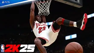 NBA 2K25 &rsquo;13 HEAT vs &rsquo;96 BULLS | Official Simulation Gameplay | LeBron James vs Michael Jordan PS5