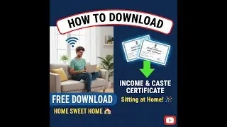 How to Download Income and Cast Certificate || Nadakachri #income #cast #certificate