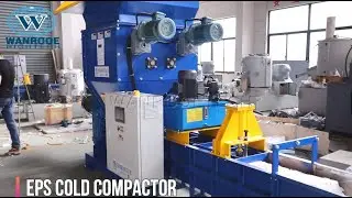 Styrofoam Cold Pressing Machine EPS Foam/Styrofoam Recycling Machine