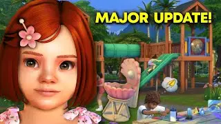 SIMS 4 HUGE NEW UPDATE! (New Bassinets, Playgrounds + More!)