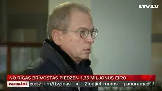 No Rīgas brīvostas piedzen 1,35 miljonus eiro