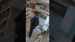 Shopkeepers shocked by customer's gesture