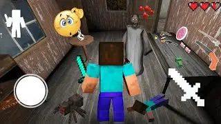 Playing As Granny in Minecraft! 🎄 Granny Mod Menu Android (Christmas Update)