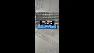 Geladeira Eletrolux n&atilde;o gela a parte de cima - IM8S
