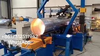 Laser pipe welding machine, spiral welding management argon arc welding,laser welding, filtration