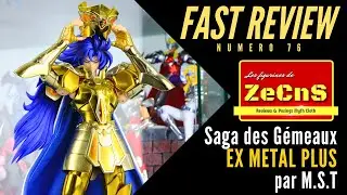 Saint Seiya Myth Cloth - ZeCnS Fast Review - Saga des Gémeaux EX METAL PLUS MST Review