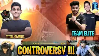 TG VS TE CONTROVERSEY | LAFDA BETWEEN TEAM ELITE & TG ESPORTS | MAFIA SORRY AFTER LIVE | MR JAY YT