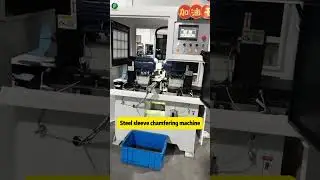Burr free, high efficiency - automatic chamfering machine