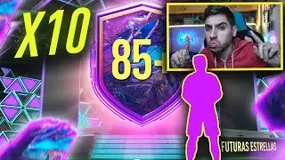 👉ABRO x10 SOBRES de 3 JUGADORES + 85...&iexcl;&iexcl;SALEN MUCHOS FUTURE STARS!!😱 FIFA 22
