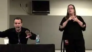 Michael Connell Biehn w/ASL Phoenix Comicon stories James Cameron Aliens Abyss Tombstone Terminator