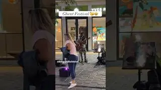 Ghent Festival #trendingshorts #viralshorts #travelvlog #solo #singer #viral #night #party #fun #op