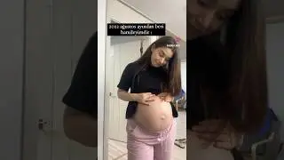 40+3 &lsquo;ten merhaba ben hala hamileyim 😅#40weekspregnant #keşfet #komik