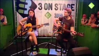 Blood Red Shoes - Full acoustic live in Landgraaf - Pinkpop Festival 3FM Radio 28-05-12