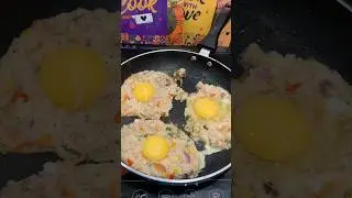 Healthy Egg Half Fry Oil Free Breakfast Recipe | 5 Minute Protein Breakfast Recipe #food #ytshorts