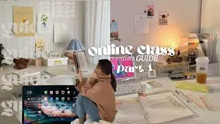 online class essentials guide 💻⌨️ w/ product recommendations / shopee recos, links