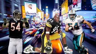 Zach Thomas, Brian Urlacher, and Greg Lloyd mix 