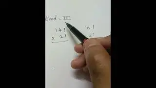 Multiply short tricks ##Multiply easy method ##Multiply speed