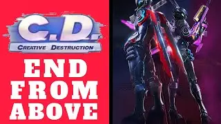 Death From Above In BATTLE ROYALE Game CREATIVE DESTRUCTION (BR Gameplay 2019)