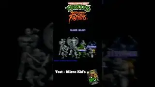 Test Micro Kid's : TMNT Tournament Fighters - Megadrive