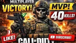 Call of duty gameplay multiplayer victory 