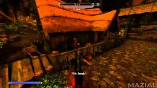 Skyrim Vampire Lord Gameplay