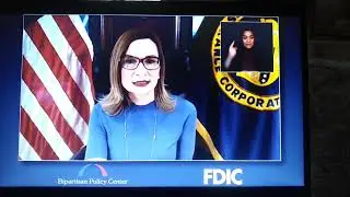 @FDICchannel Chair Jelena McWilliams exit interview on #crypton #fintect #inclusion