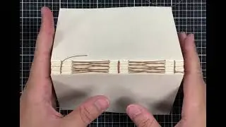 French link stitch 法式鍊接縫法Part3：接線與完成書身