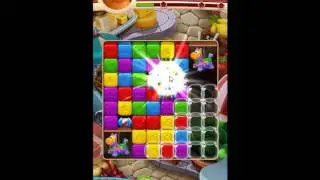 Toon Blast Level 257 - NO BOOSTERS 🐻🐺🐱