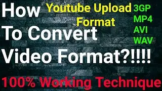How to Convert Video Formats || Freemake Video Converter|video format for youtube|In English