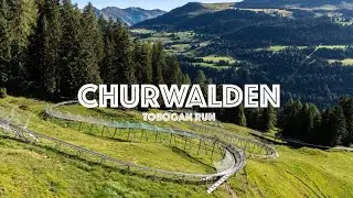 The Longest Mountain Coaster Ride In Switzerland | Churwalden Tobogan Run