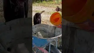 Единственный способ смешать бетон вручную