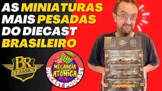 MINIATURAS DE ÔNIBUS BRASILEIROS MERCEDES EM DIECAST DA BR CLASSICS OS BUSÓLOGOS VÃO ADORAR