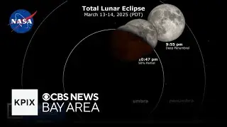 A look at NASA's scientific visualization studio for Thursday's eclipse for Bay Area