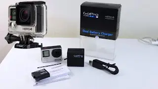 GoPro HERO4 Dual Battery Charger Unboxing, First Look & Review!