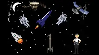Drawing space mission in Tux Paint 🌌 | Drawing space in Tux Paint for Beginners |