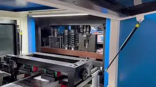 Workpiece Machining of CNC Busbar Punching and Shearing Machine