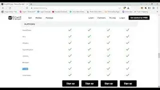 Sign Up for Ecwid Free Online Store
