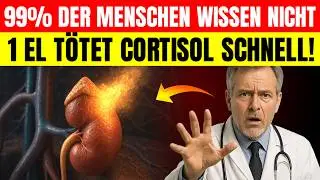 Wachst Du Nachts Immer Auf? - 1 EL Senkt Cortisol Schnell Um Wieder Einzuschlafen