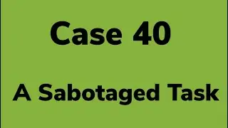LEGO Criminal Case Pacific Bay: Case 40: A Sabotaged Task